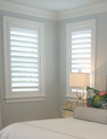 Polywood shutters with hidden tilt rods in Philadelphia